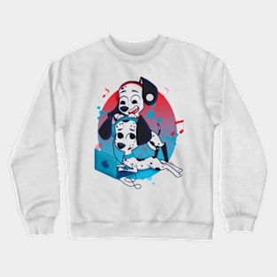 dalmatian 101 new 10 Crewneck Sweatshirt